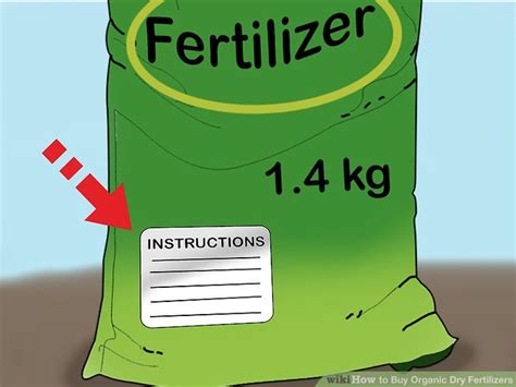 How To Buy Organic Dry Fertilizers 14 Steps With Pictures