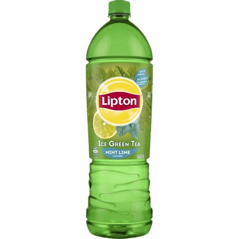 Lipton Green Mint Lime Ice Tea 15l Woolworths