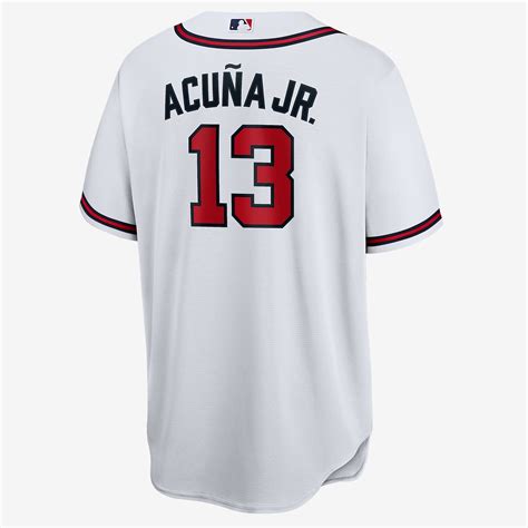 MLB Atlanta Braves Ronald Acuña Jr Men s Replica Baseball Jersey