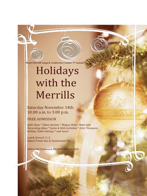 Holiday Event Flyer 6 Free Templates In Pdf Word Excel Download