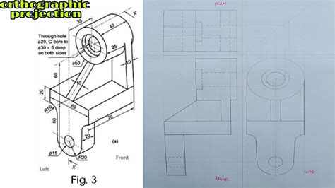 The Drawing Shows How To Draw An Object In Two Different Ways