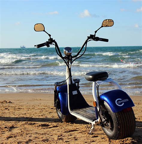 Ecorider Smart Cool Inch V W Harley Wheel Electric Scooter