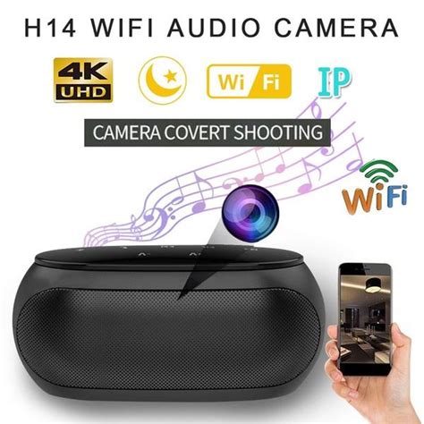 Buy 4k Uhd Spy Hidden Camera Bluetooth Speaker Camera Wifi Ip Wireless