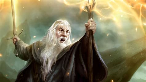 Fantasy Lotr Gandalf You Shall Not Pass Wallpaper Tierra Media El Señor De Los