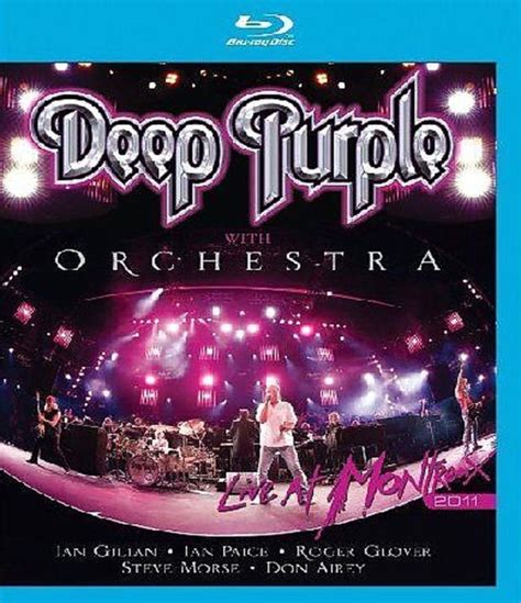 Deep Purple With Orchestra Live At Montreux 2011 Blu Ray DVD Deep