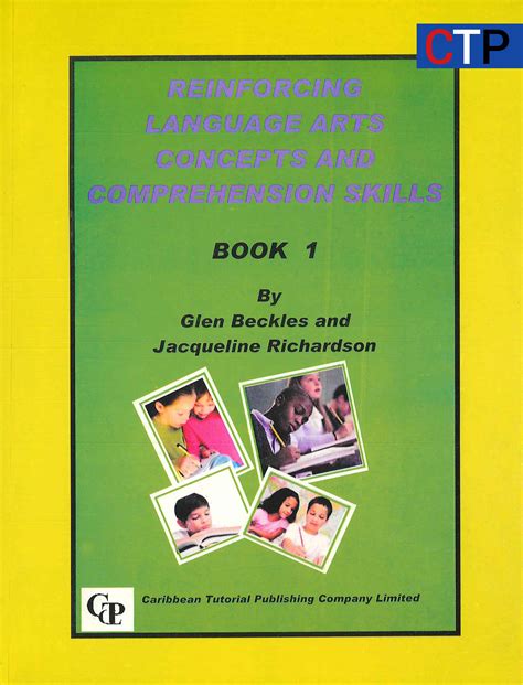 Reinforcing Language Arts Concepts And Comprehension Skills Book