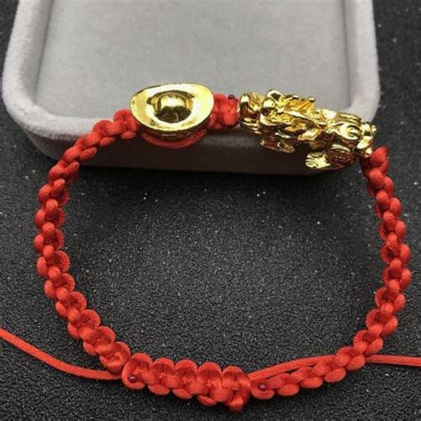 Rotes Seil Armband Knoten Totem Viel Gl Ck Einfach Zu Tragen