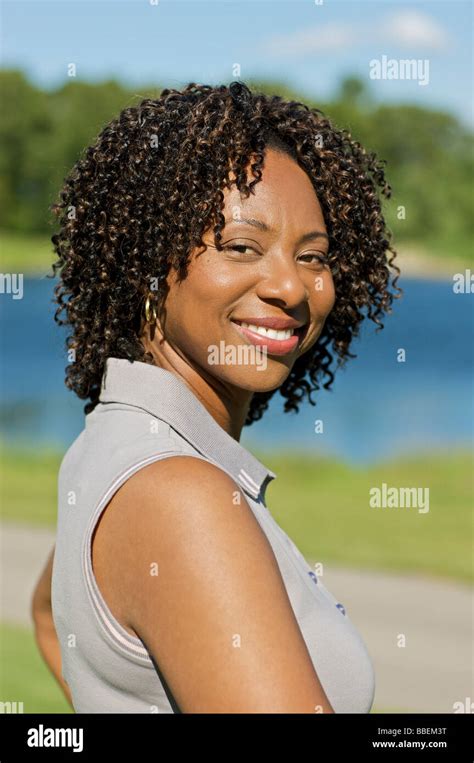 Portrait Of Woman Burlington Ontario Canada Stock Photo Alamy