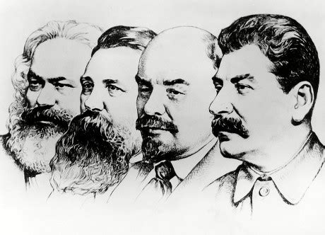 Ev Four Fathers Communism Karl Marx Editorial Stock Photo Stock