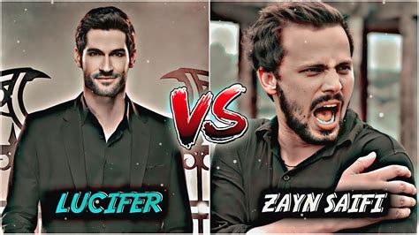 Closed The Case Lucifer Vs Zayn Saifi Lucifer Morningstar Vs Round