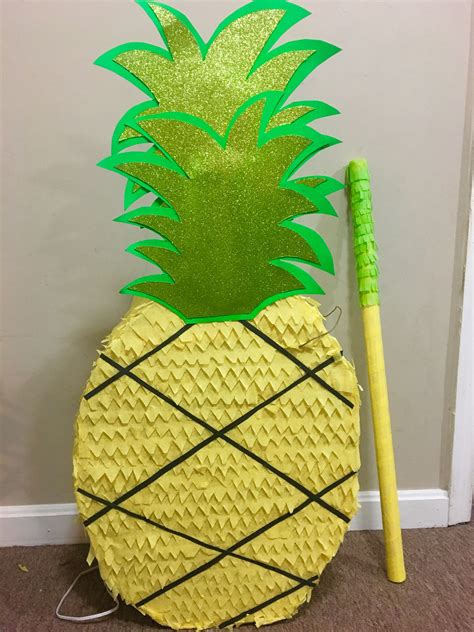 Piñata Piña Hawai Pinapple Party Pineapple Birthday Party