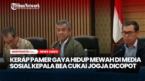 Kerap Pamer Gaya Hidup Mewah Di Media Sosial Kepala Bea Cukai Jogja