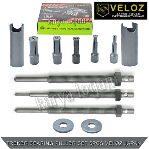 Treker Bearing Puller Set 5 Pcs Treker Alat Buka Lepas Bearing Veloz