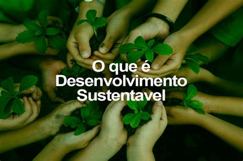 O Que é Desenvolvimento Sustentável O Eco