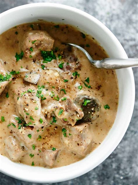 Crock Pot Beef Stroganoff Recipe No Canned Soup Required