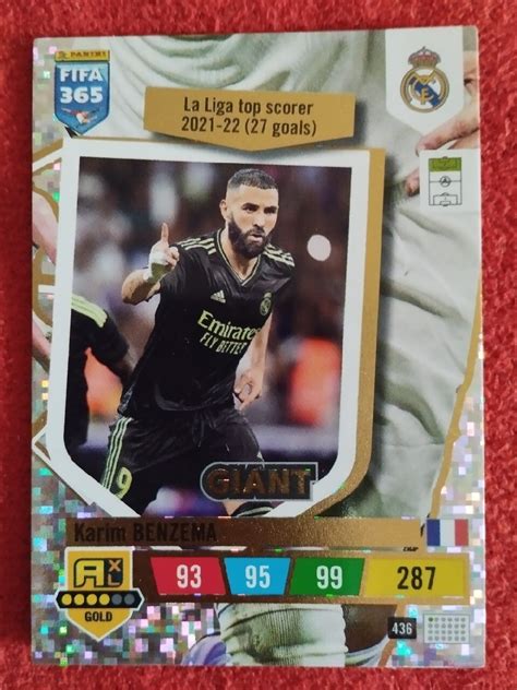 FIFA 365 2023 KARIM BENZEMA KARTA GIANT Łódź Kup teraz na Allegro