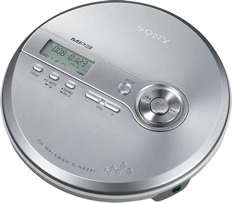 Sony Dne241s Cd Walkman Mp3 Con Alimentador Color Gris Amazones