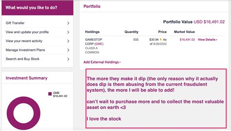 I Love The Stock Havent Updated My Drs Position In A While Added In