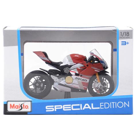 Ducati Panigale V4S Corse Model Skala 1 18 Maisto ManiacyMotocykli Pl