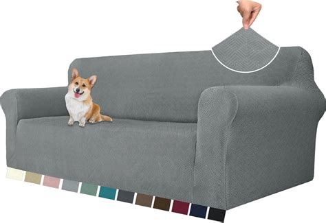 Amazon de YSTELLAA Stretch Sofa Überzug 3 Sitzer Sofaschoner