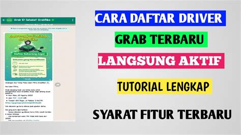 Cara Daftar Driver Grab Bike Cara Daftar Grab Biar Cepat