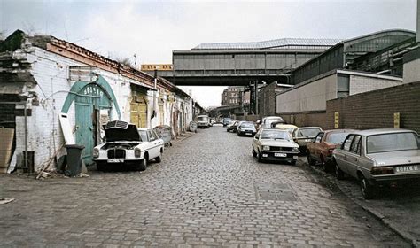 West Berlin Kreuzberg Bahnhof Gleisdreieck Oben U Rechts