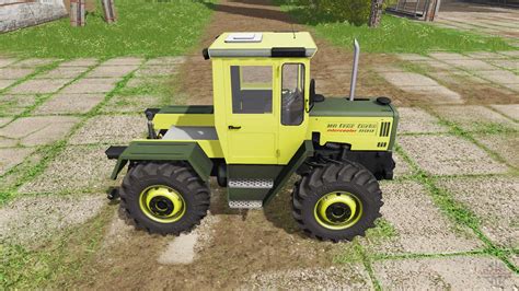 Mercedes Benz Trac 900 Turbo Intercooler V2 2 Pour Farming Simulator 2017