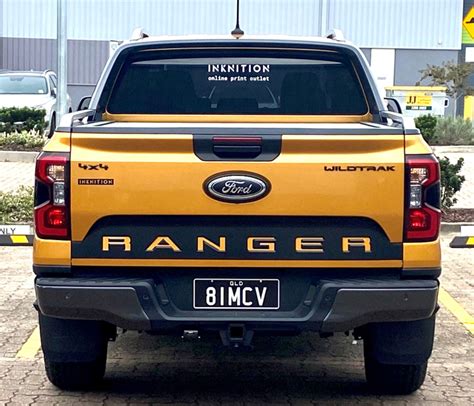 Next Gen Ford Ranger Tailgate Decal. 100% Quality Decals