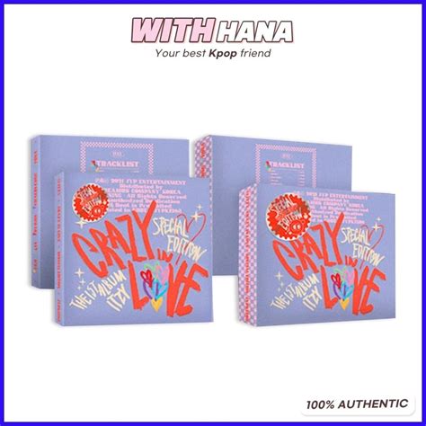 Itzy St Album Crazy In Love Special Edition Jewel Case Photobook