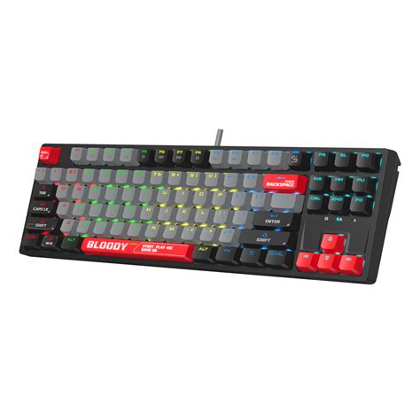 A4Tech Bloody S87 RGB BLMS Mechanical Keyboard Energy Red BLMS Red