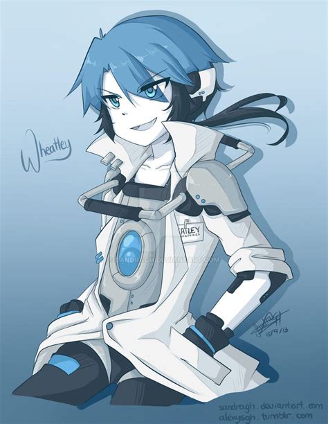 Human Wheatley By Sandragh On Deviantart Portal 2 Wheatley Best Indie