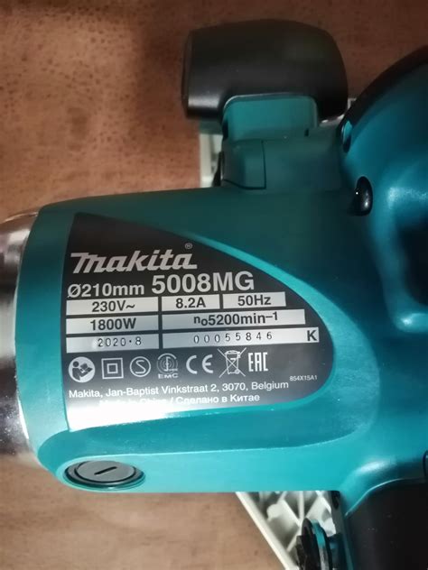 Обзор от покупателя на Пила дисковая Makita 5008MG — интернет-магазин ...