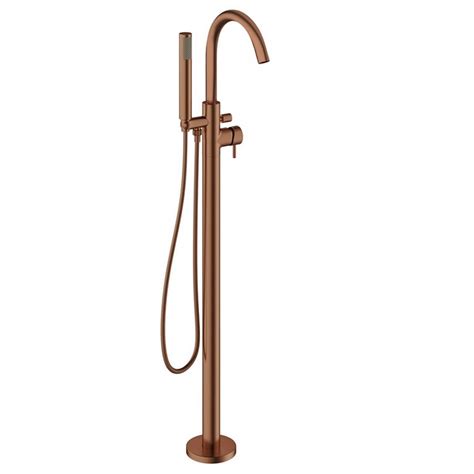 Crosswater MPRO Brushed Bronze Floorstanding Bath Shower Mixer