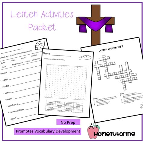 Lenten Activities Packet Gr. 3-6 | Made By Teachers