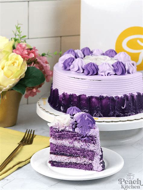 Goldilocks Ube Dream Cake The Peach Kitchen