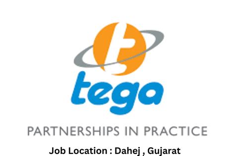 Tega Industries Requirement In Gujarat 2023 Urgent Requirement