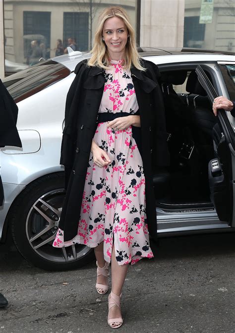 Func Shoe Nality Celebrity Shoes Emily Blunt Wears Salvatore