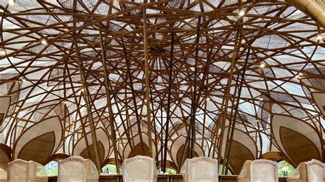 Filosofi Bamboo Dome Bangunan Bambu Tempat Santap Siang Pimpinan G20