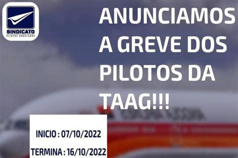 Greve Dos Pilotos Na Companhia A Rea Angolana Taag Prensa Latina