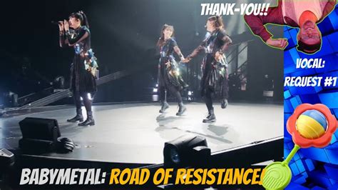 Babymetal Road Of Resistance Youtube