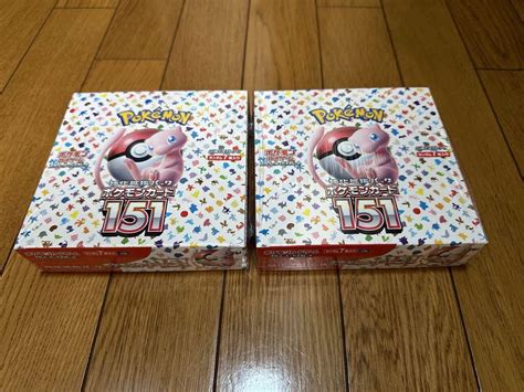 ポケモンカード151 シュリンク付き 新品未開封 2box