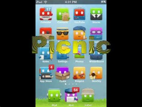 The Best Jailbroken Ipod Touch IPhone Themes YouTube