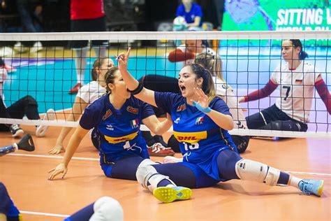 Sitting Volley Europei Maschi E Femminili A Caorle Dal 15 Al 25