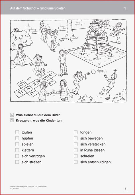 Daz Arbeitsbl Tter Grundschule Empfehlungen Kostenlos F R Sie