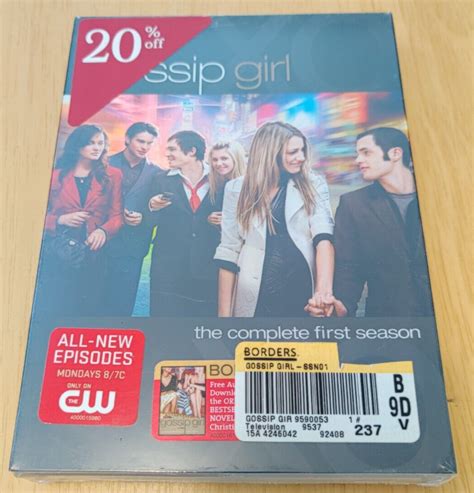 Cws Gossip Girl The Complete First Season Dvd 2008 5 Disc Set New In Package Ebay