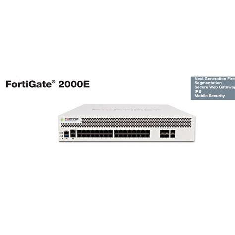 New Original Fortinet FortiGate 2000E Network Security/Firewall FG ...