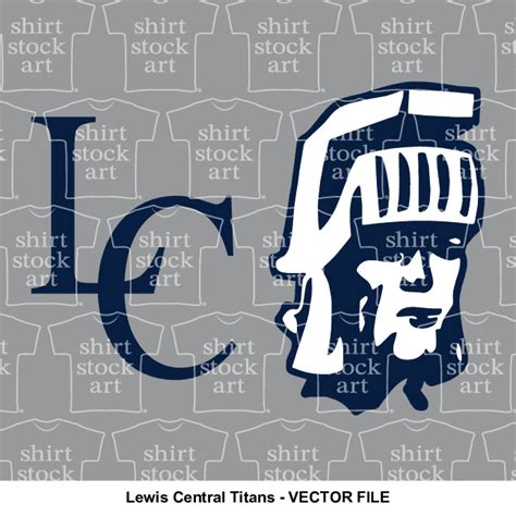 Lewis Central Titans – T Shirt Stock Art