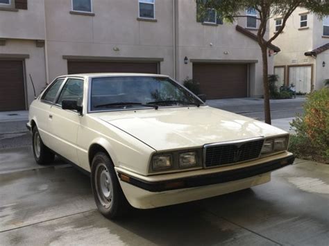 1985 Maserati Biturbo Original Owner Under 60k Original Miles Service