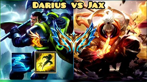 Wild Rift Ranked Darius Vs Jax Baron Lane Youtube