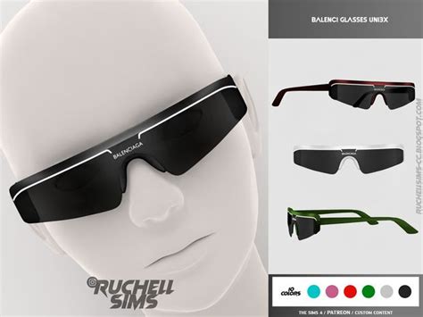 BALENCI GLASSES UNIS3X RUCHELLSIMS In 2024 Sims Mods Sims 4 Sims